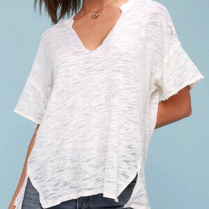 Free People Maddie Burnout Tee
